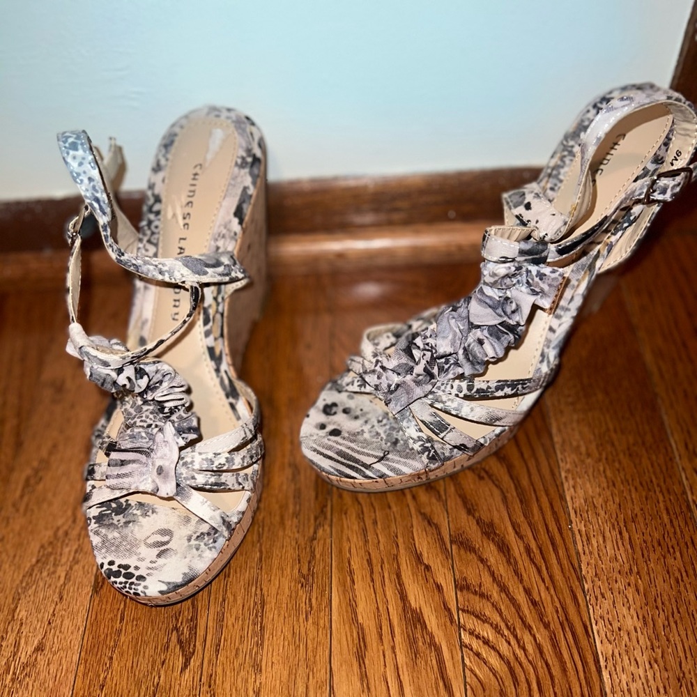 Vernice Beach Summer Wedge shoes